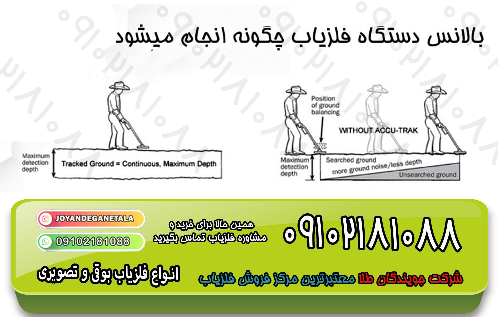 تنظیمات فلزیاب